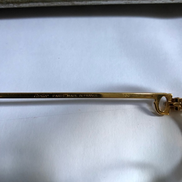 ⬇️ *SOLD* Authentic 1989 VTG CARTIER Eyeglasses - Picture 5 of 8